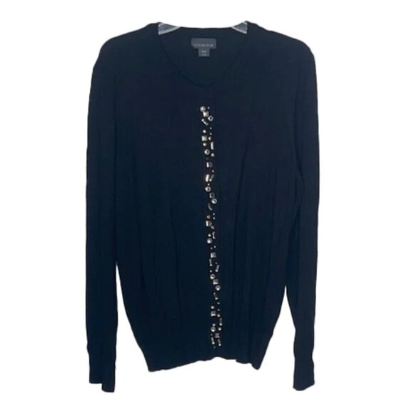 ❤️ COVINGTON Women's Black Cardigan Size XL - Picture 1 of 4